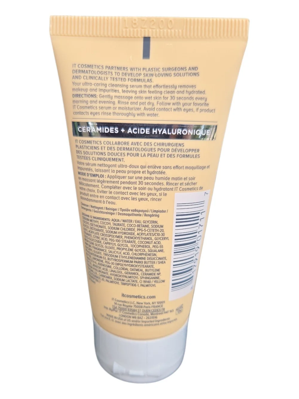 it cosmetics hydrating cleansing